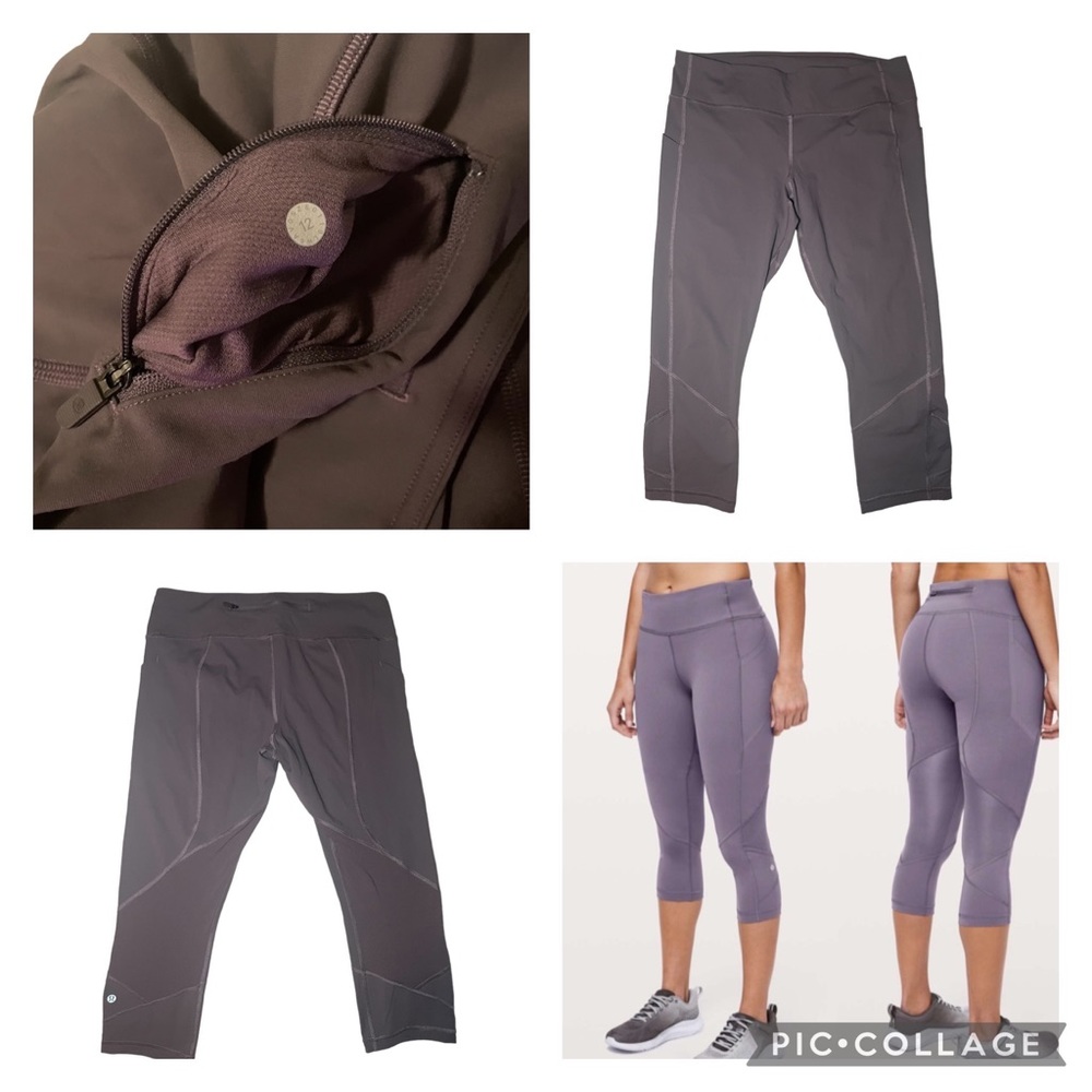 Pace rival crop lululemon